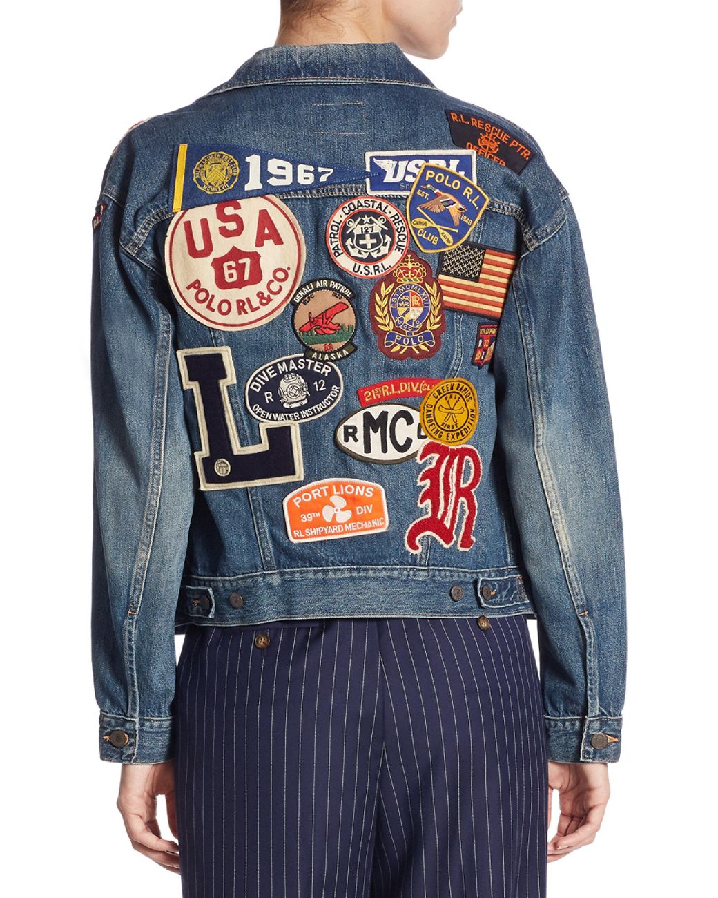 Polo Ralph Lauren Denim Patchwork 
