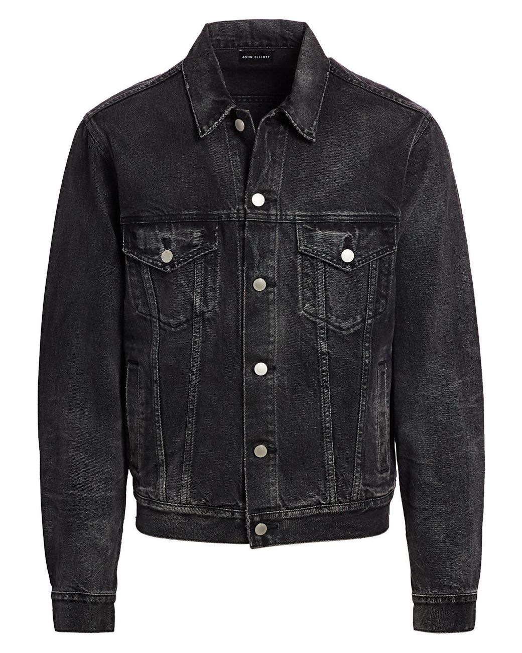 John Elliott Thumper Type Ii Denim Jacket in Black for Men - Save 41% ...