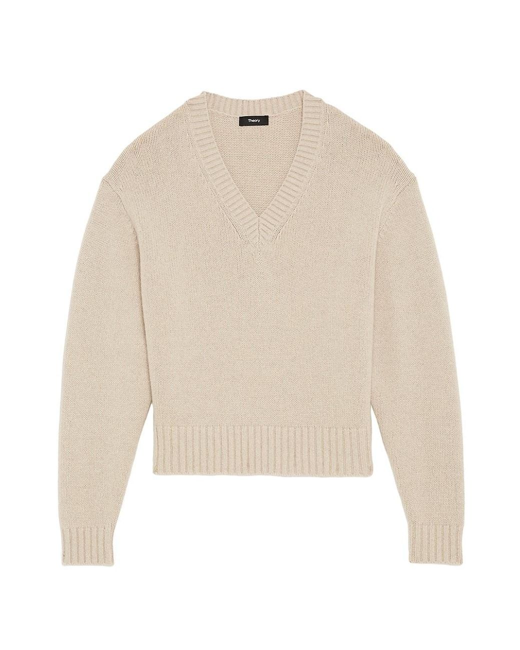 Theory cashmere clearance v neck sweater