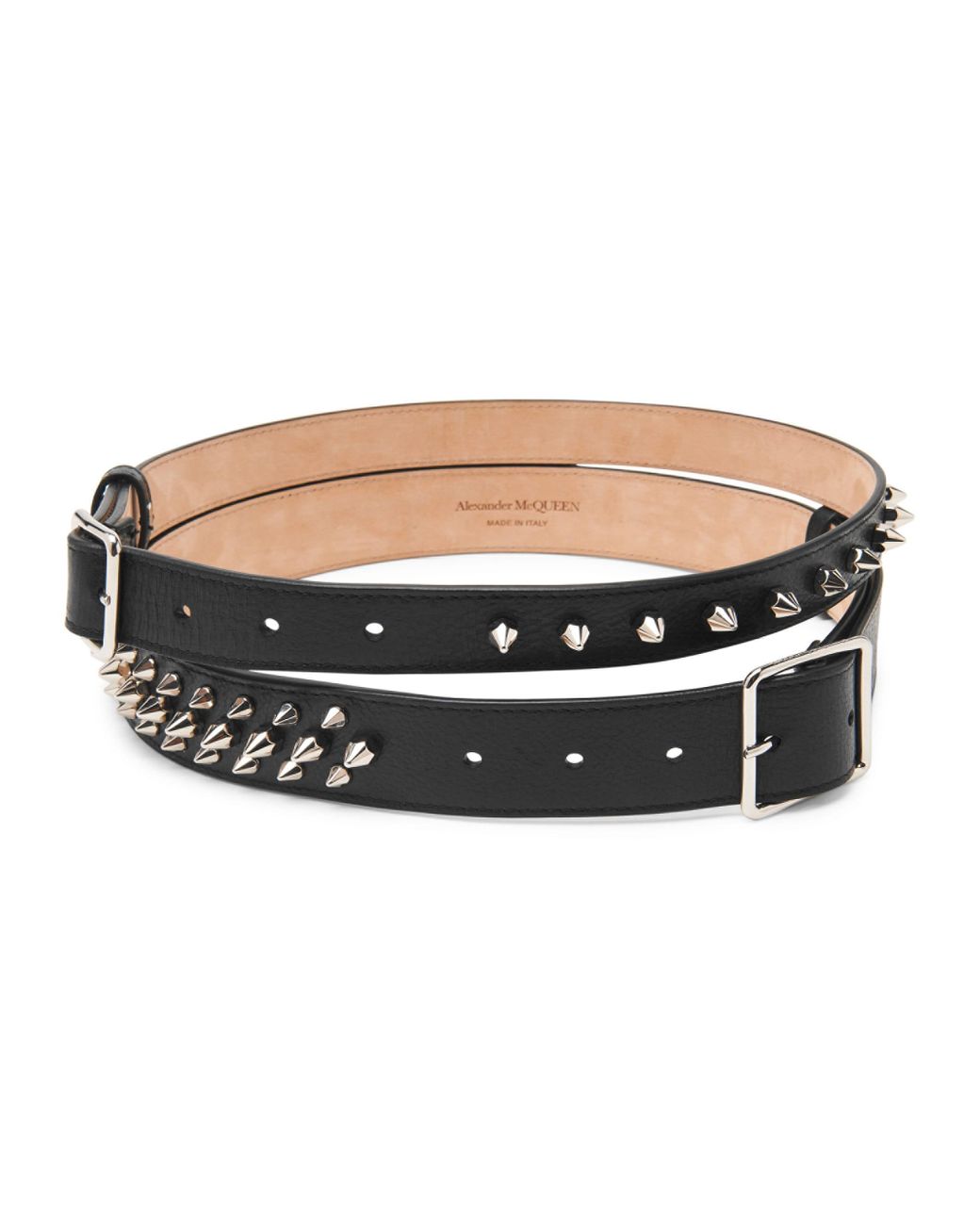 alexander mcqueen studded belt