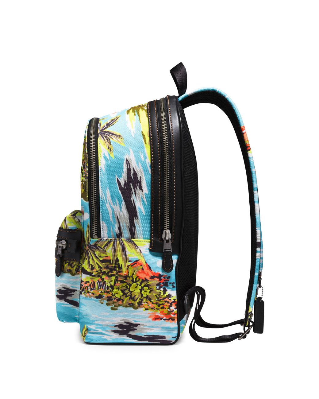 Keith Haring Hawaiian-print Backpack 