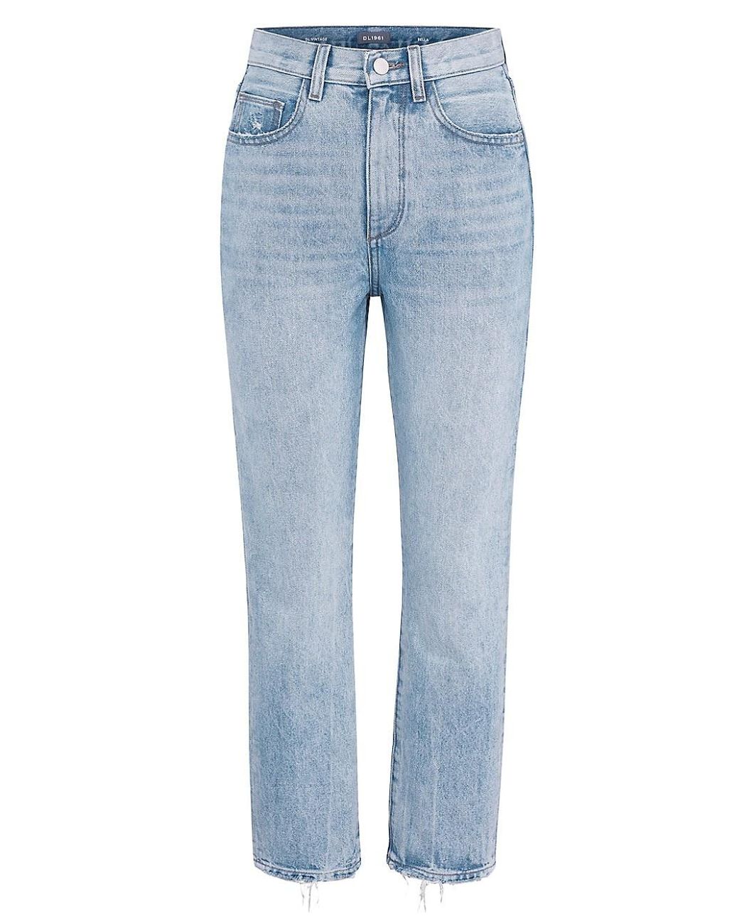 DL1961 Mara Instasculpt Straight Jeans in Blue | Lyst