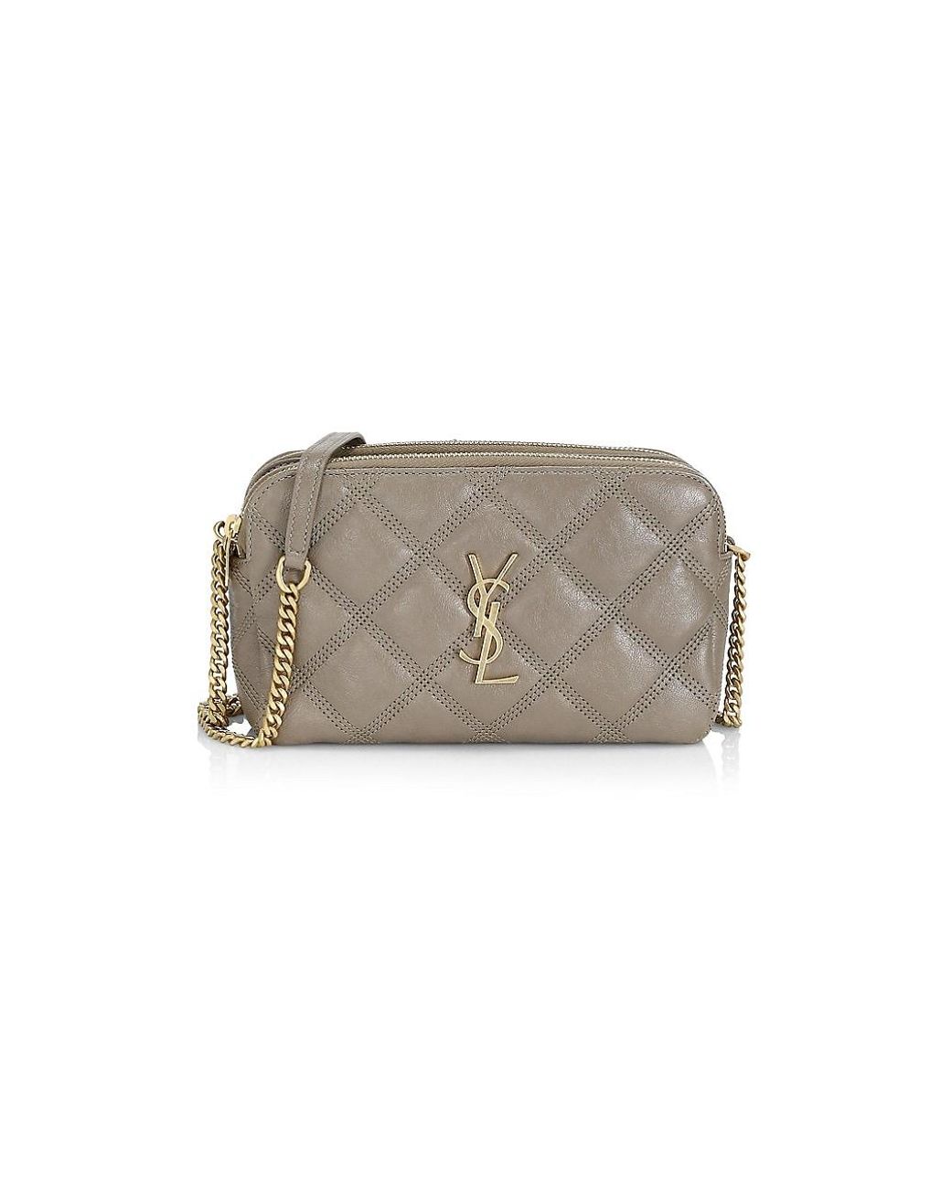 ysl becky double zip review