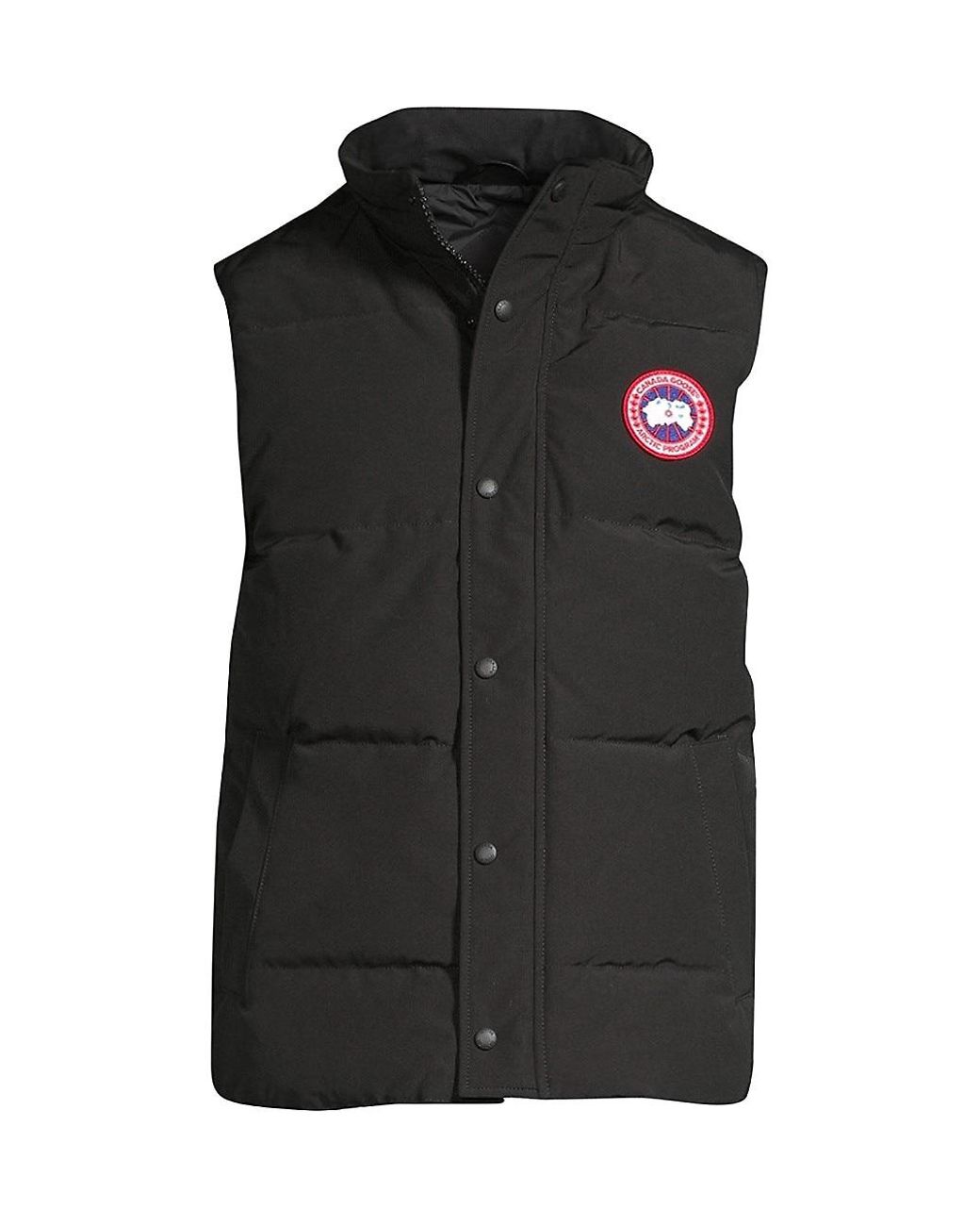 Canada Goose Garson Quilted Vest in Black for Men | Lyst