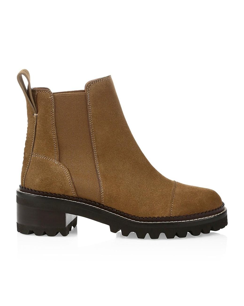 see by chloe lug sole boots