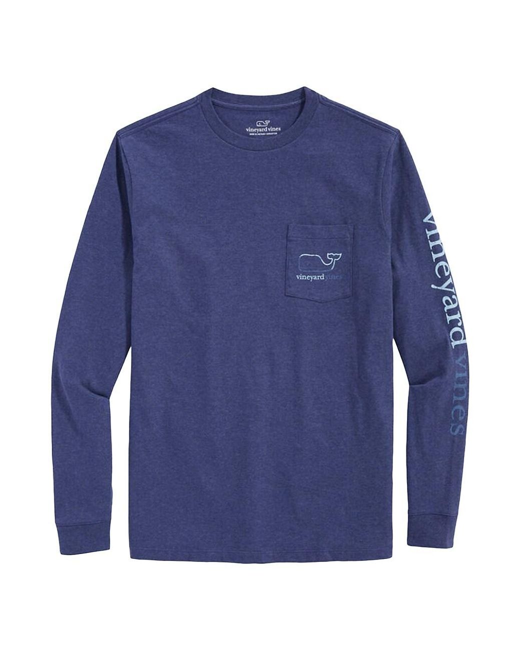 Vineyard Vines Heath Burgee Vintage Whale Long-sleeve T-shirt in Blue for  Men Lyst