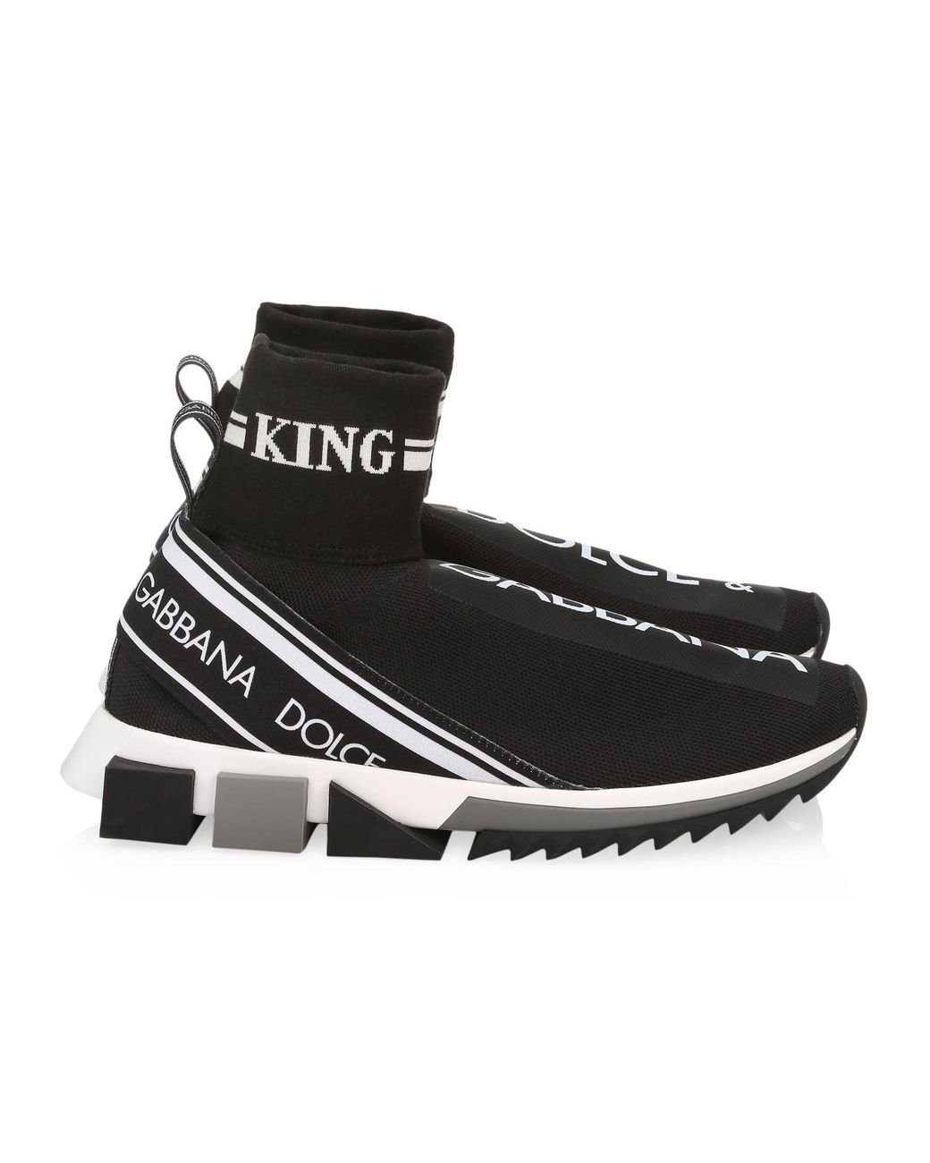 dolce & gabbana sorrento knit trainer sneakers