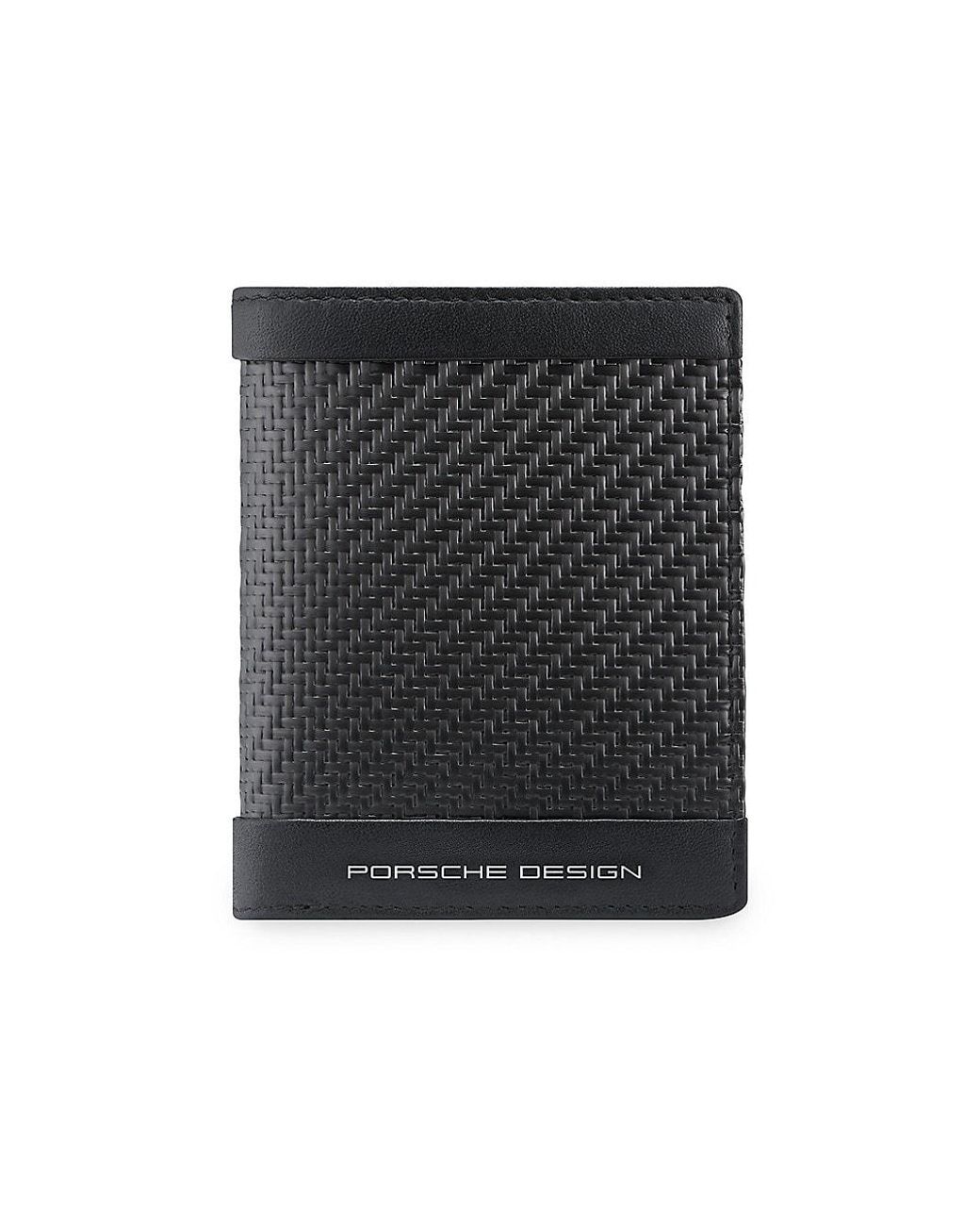 Porsche Design Carbon Fiber Billfold Wallet in Black for Men Lyst