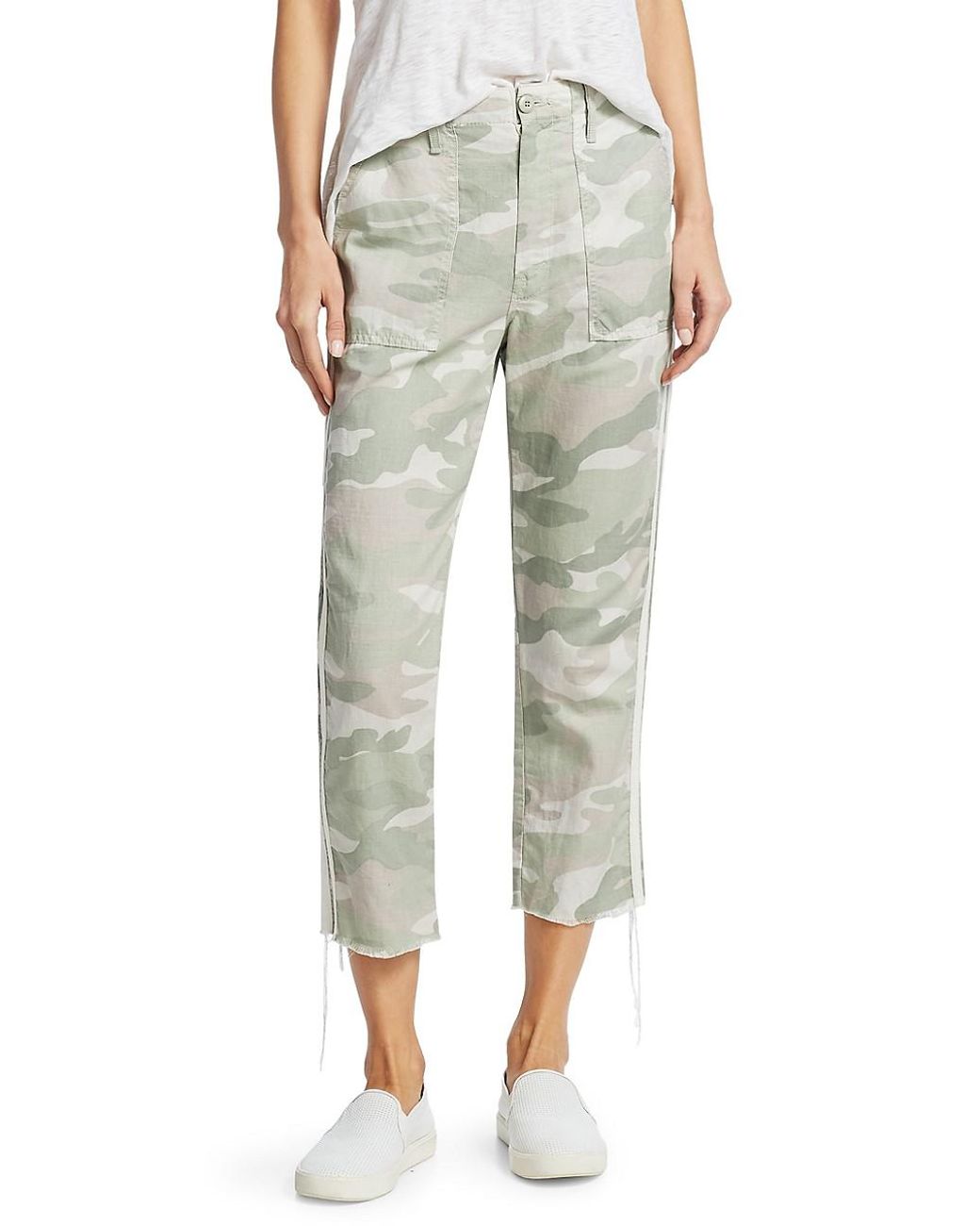mother denim camo pants