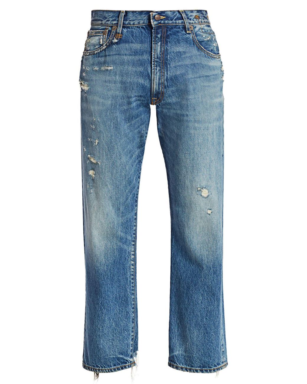 jeans with no rips