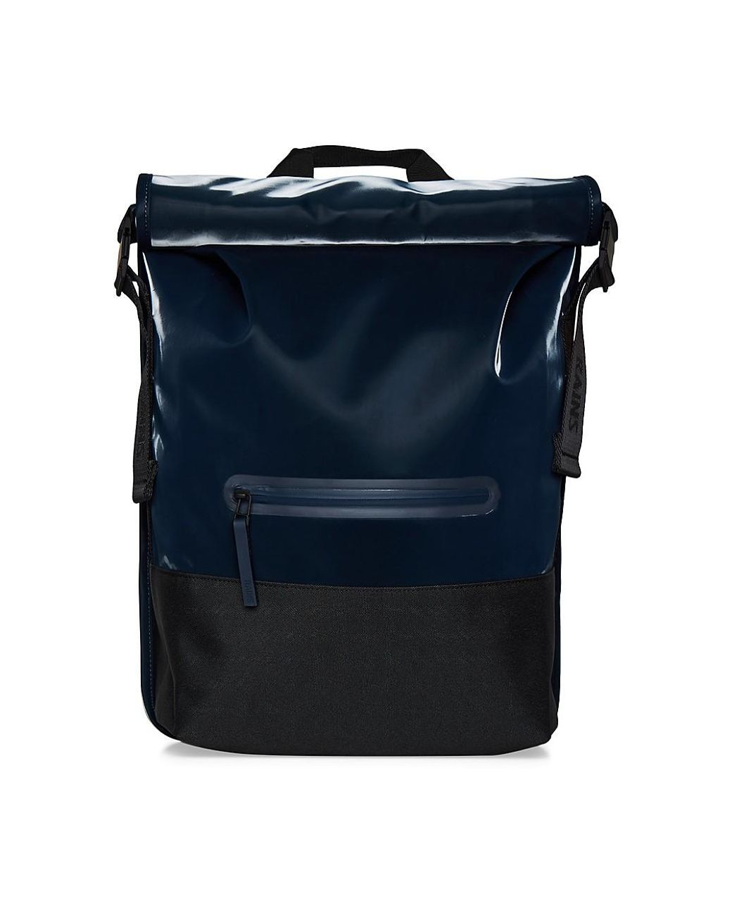 Rains Trail Rolltop Backpack in Blue for Men | Lyst