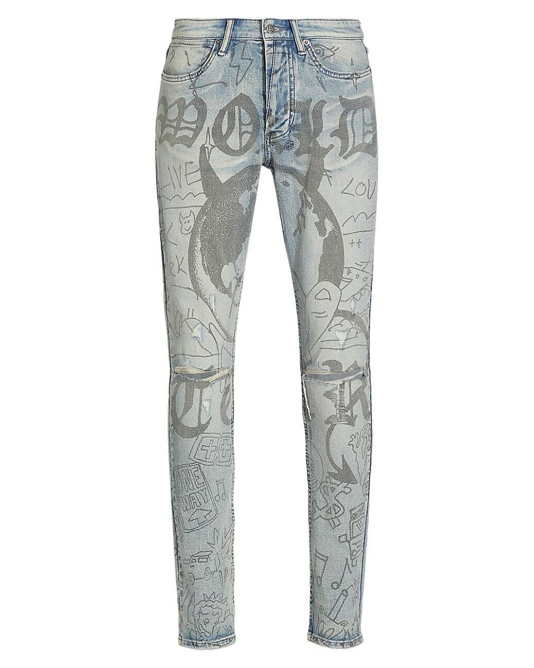 Ksubi World Tour Van Winkle Devil Jeans in Black for Men Lyst
