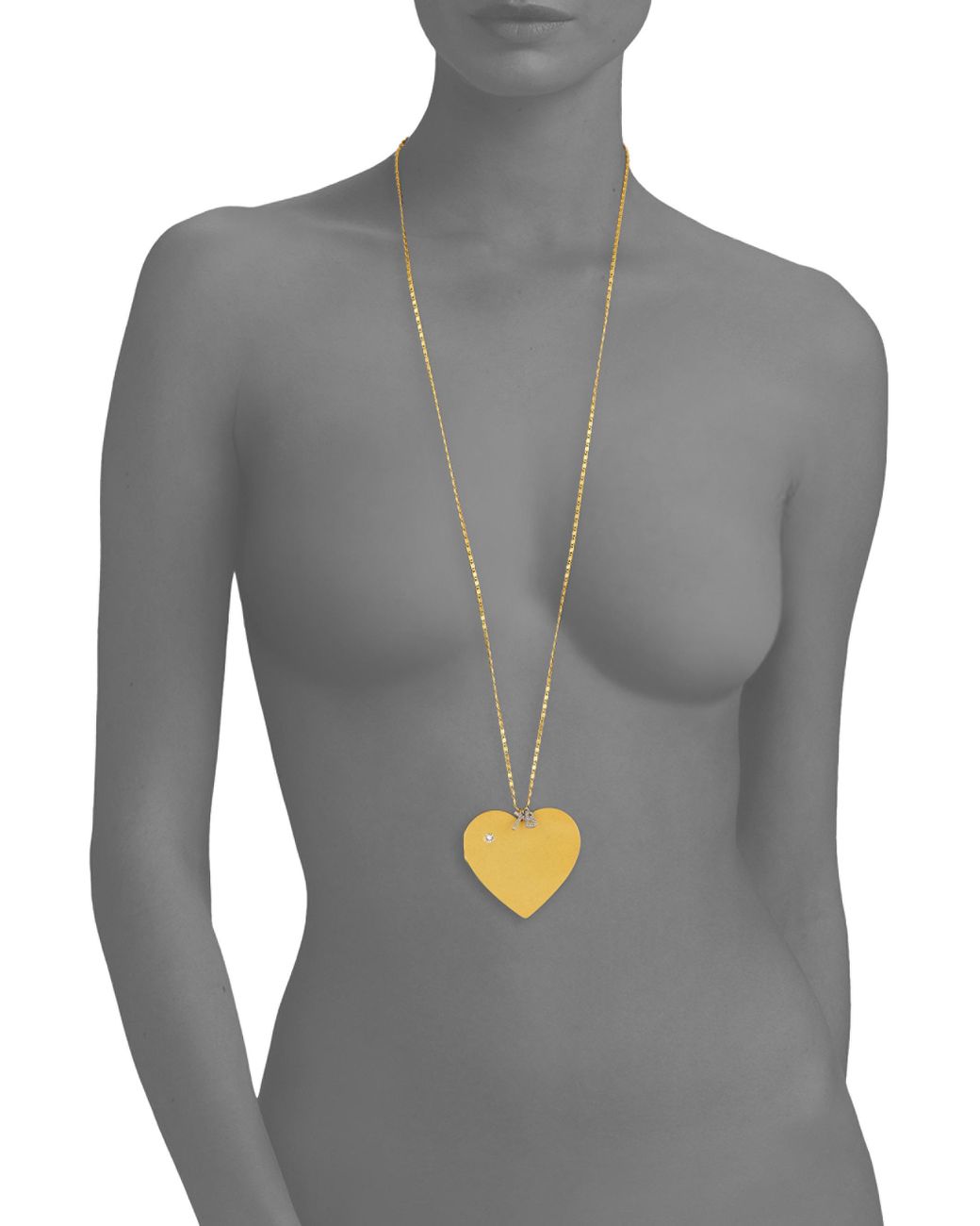 Tory Burch Heart Locket Pendant 