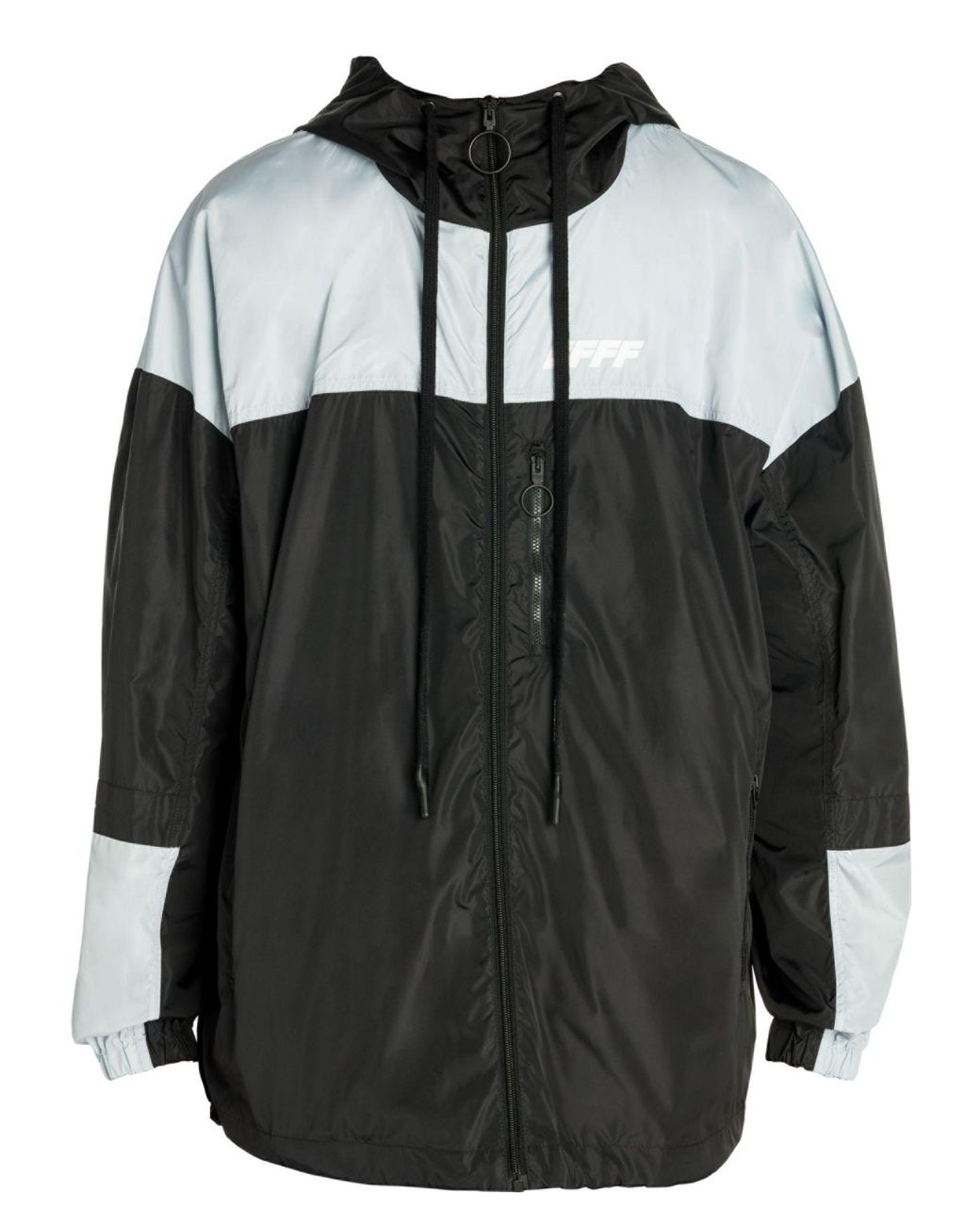 OffWhite c/o Virgil Abloh Packable Colourblock Windbreaker Jacket in