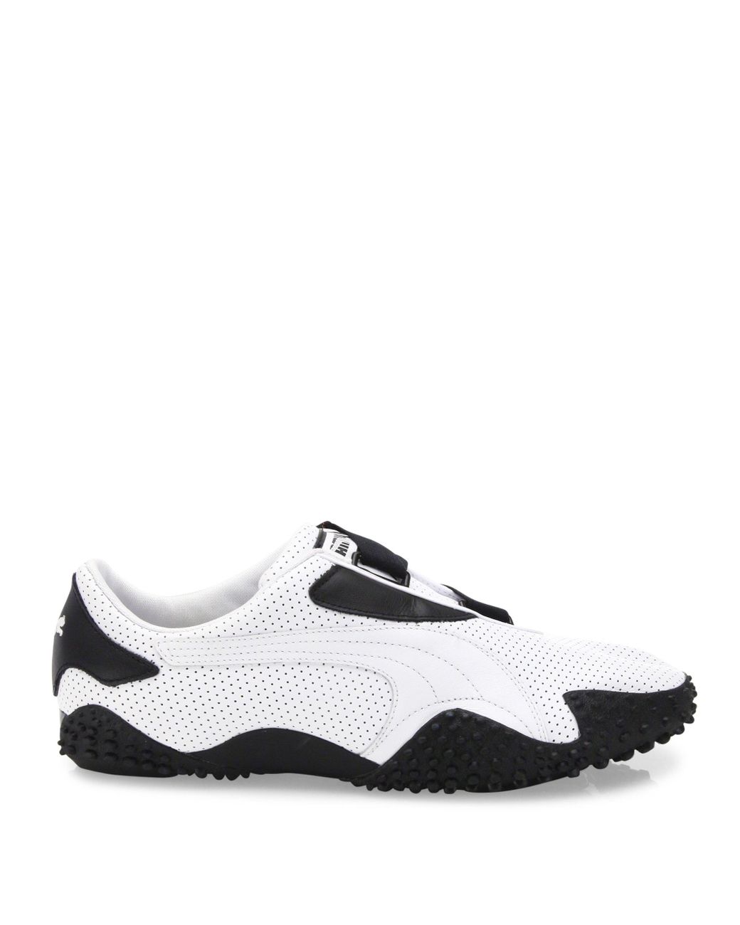 PUMA Mostro Perforated Leather Sneakers in White for Men | Lyst