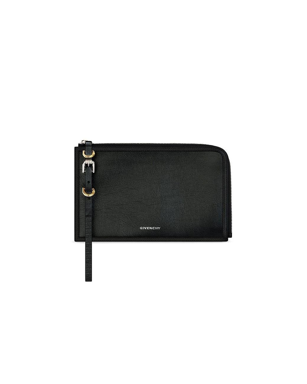 Givenchy Voyou Pouch In Leather in Black | Lyst