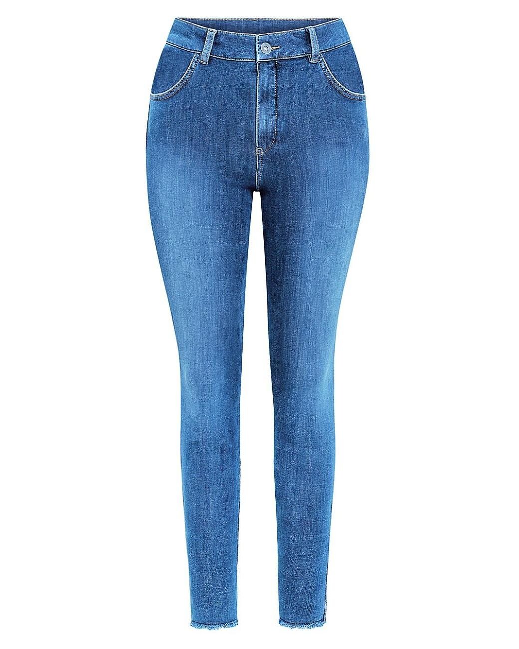 Item Ankle Shape Jeans in Blue | Lyst