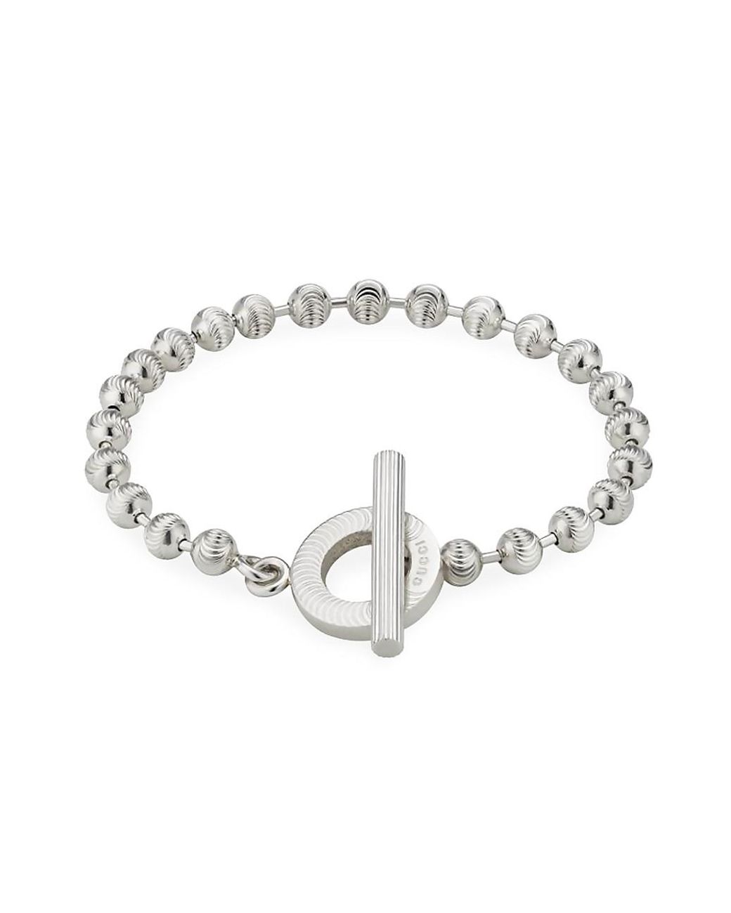 gucci silver bracelet womens