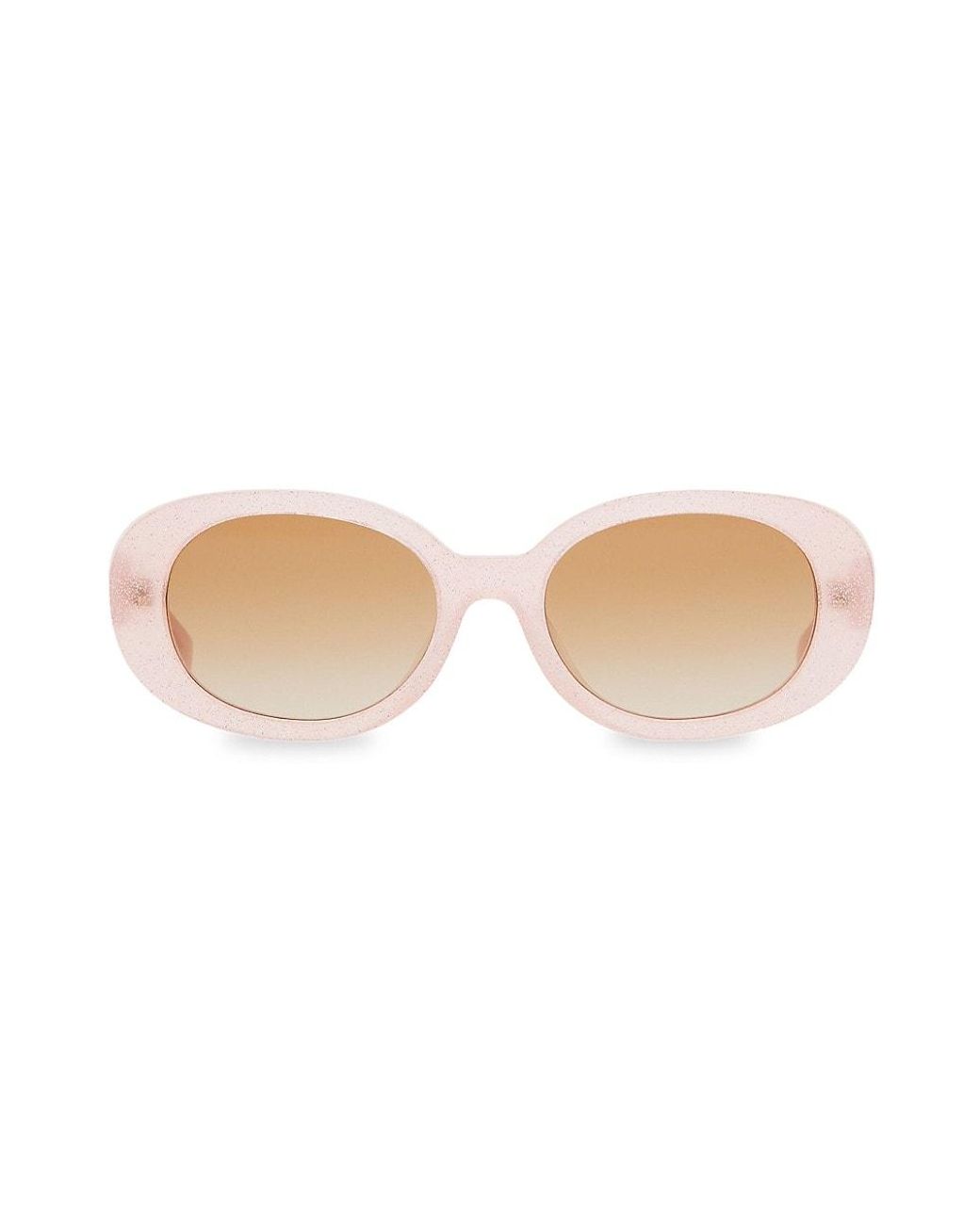 Burberry Girl's Cressie Oval Sunglasses in White Lyst