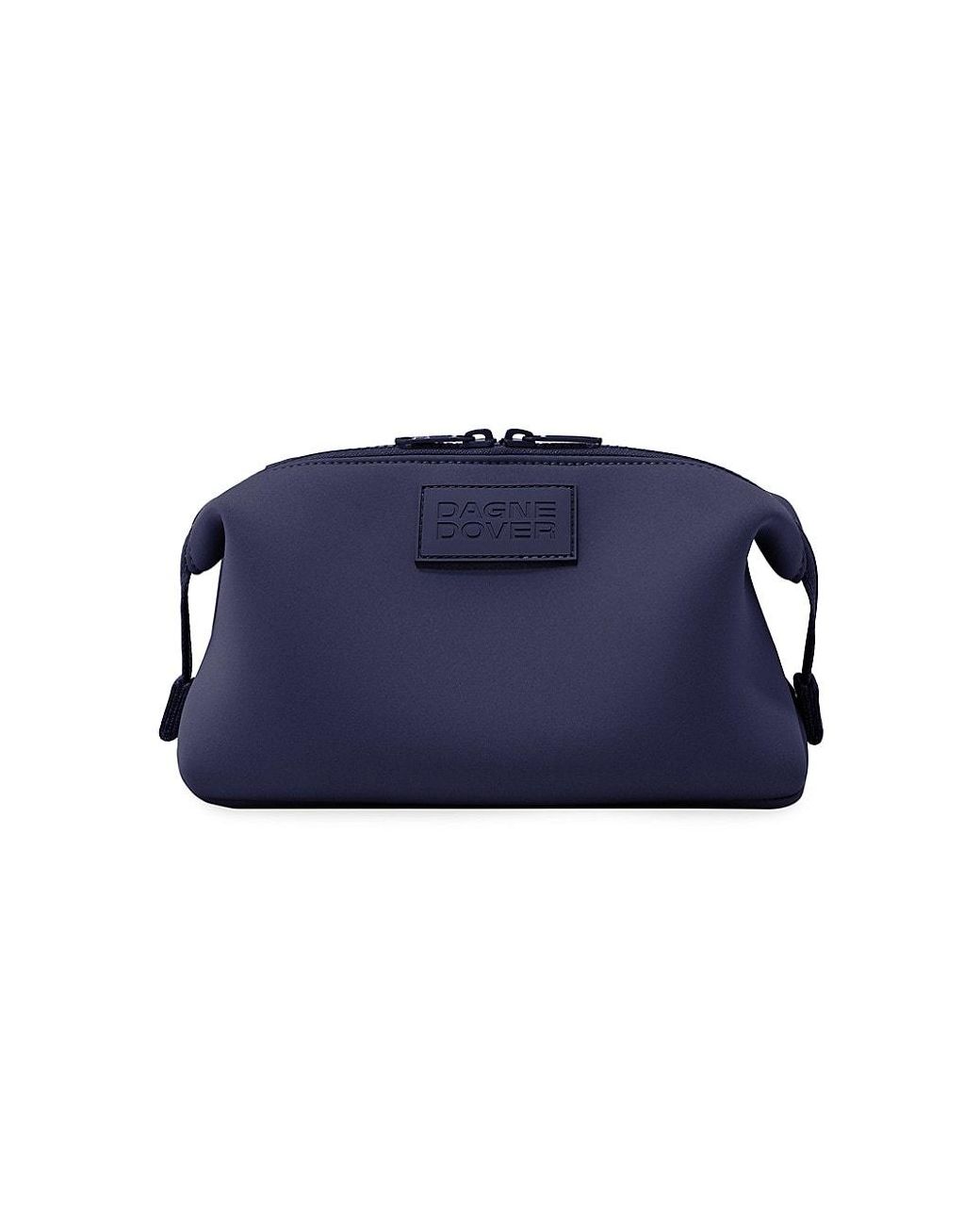 Dagne Dover Large Hunter Neoprene Toiletry Bag in Blue Lyst