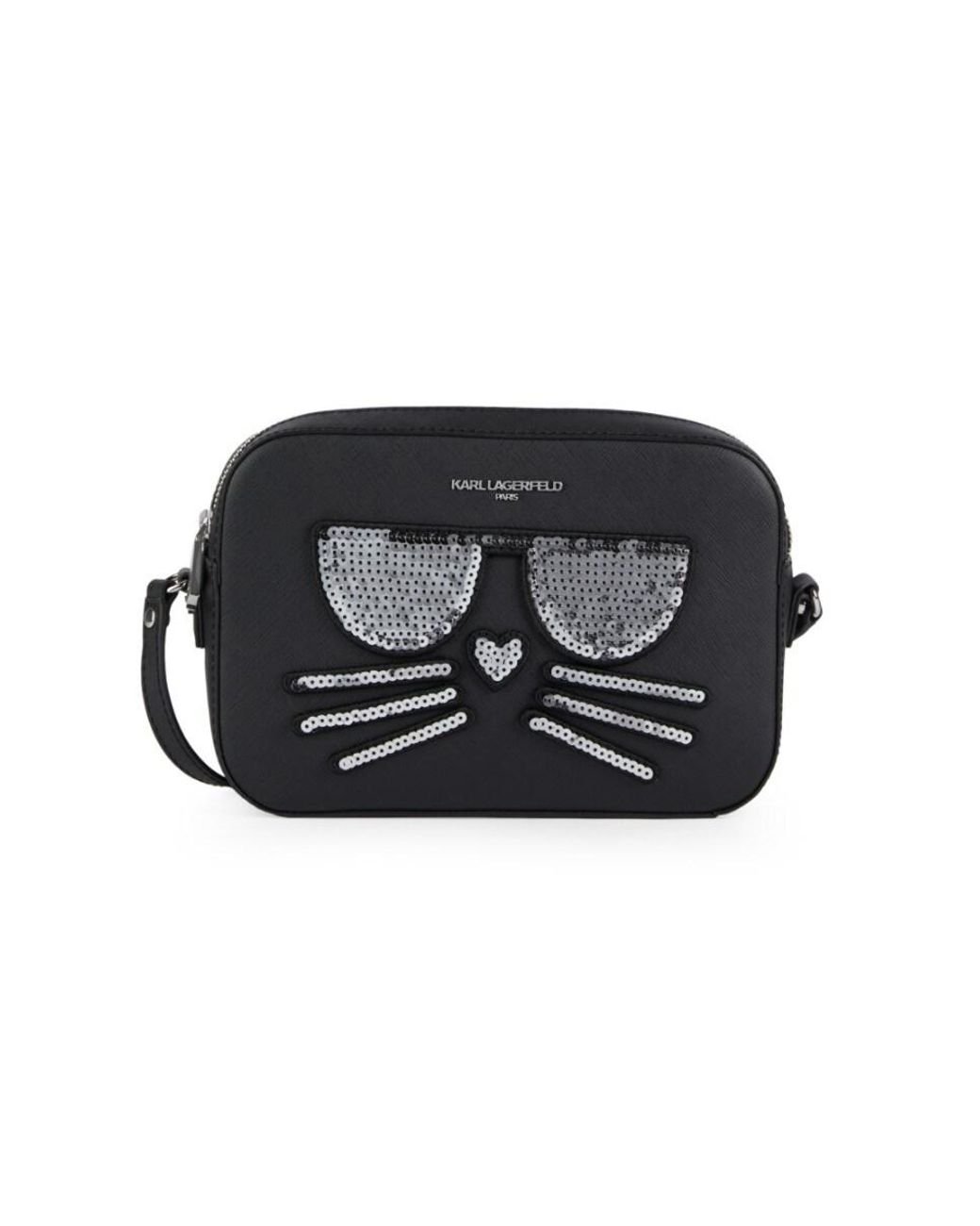 KARL LAGERFELD PARIS Maybelle Karl And Choupette Crossbody - Macy's