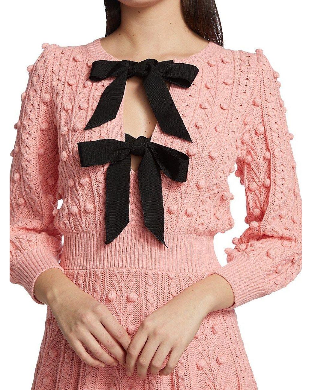 Alice olivia sweater dress sales