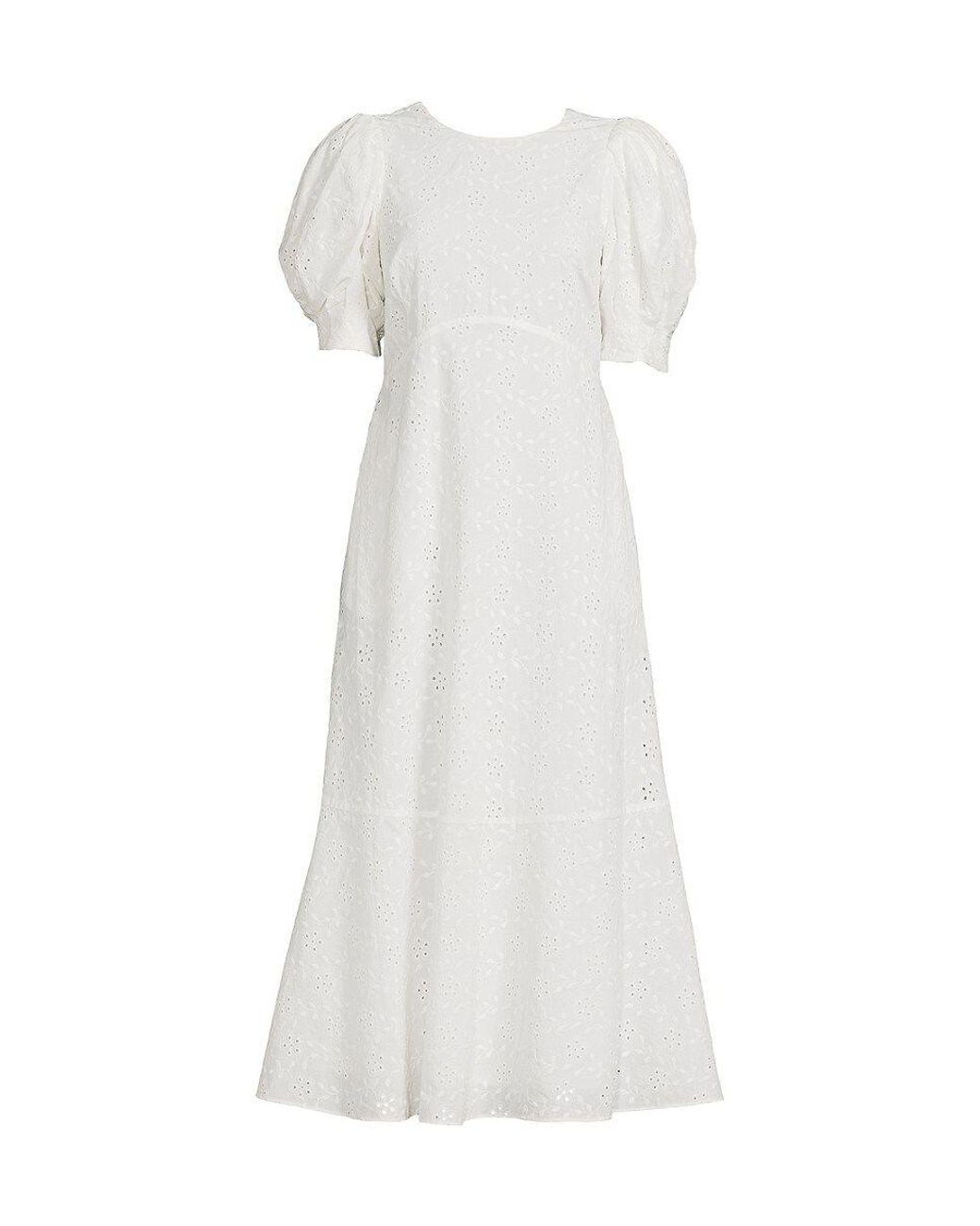 【TED BAKER】Daysiah Aラインドレス NWT Ted Baker Monaa Lace Detail A-Line Dress, White Size 0