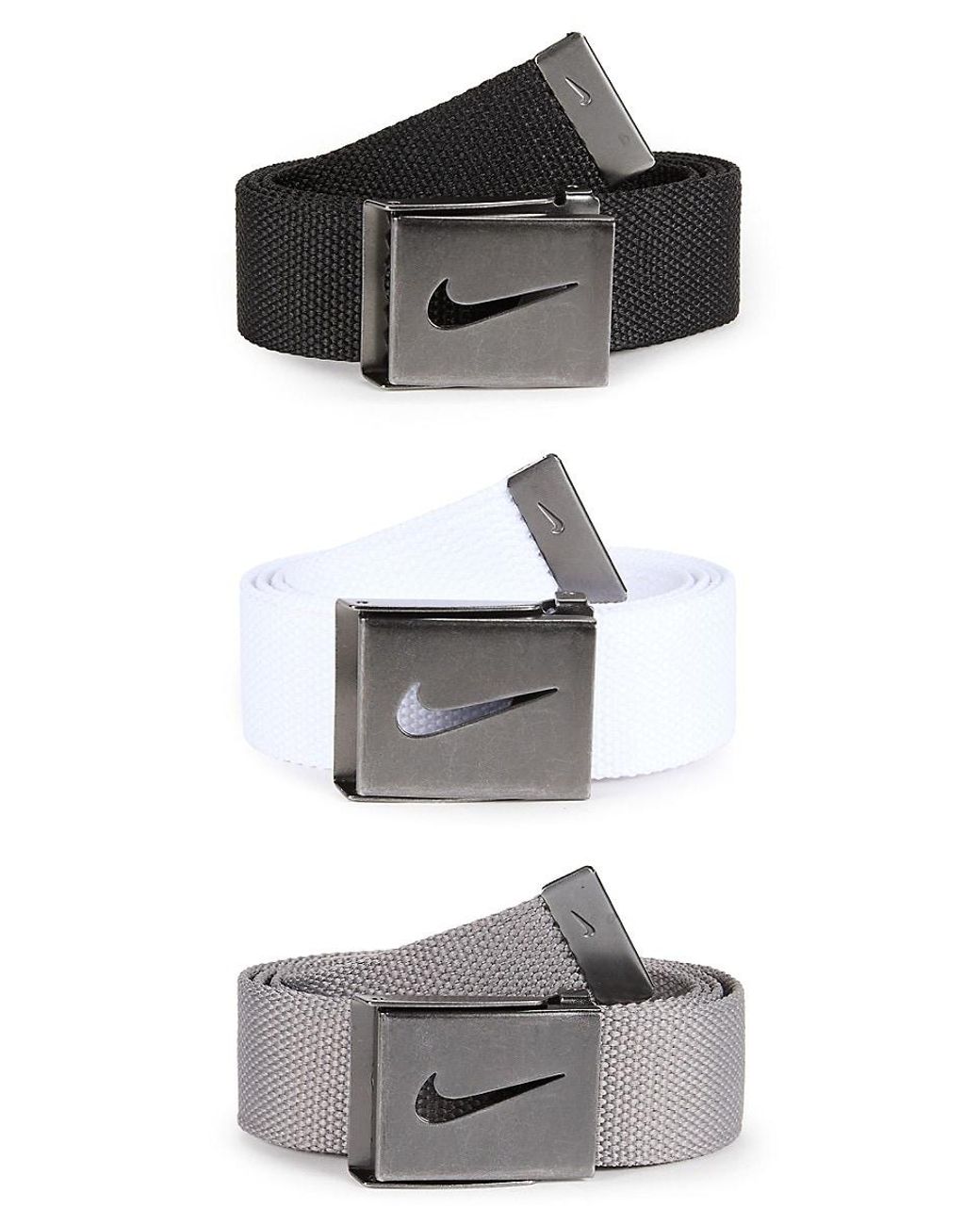Nike swoosh belt discount
