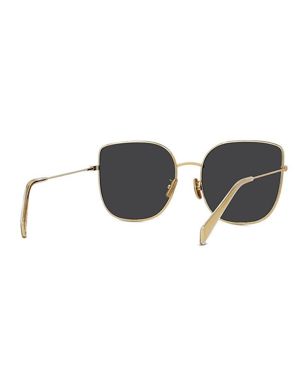 Celine 59mm Square Sunglasses in Black Lyst
