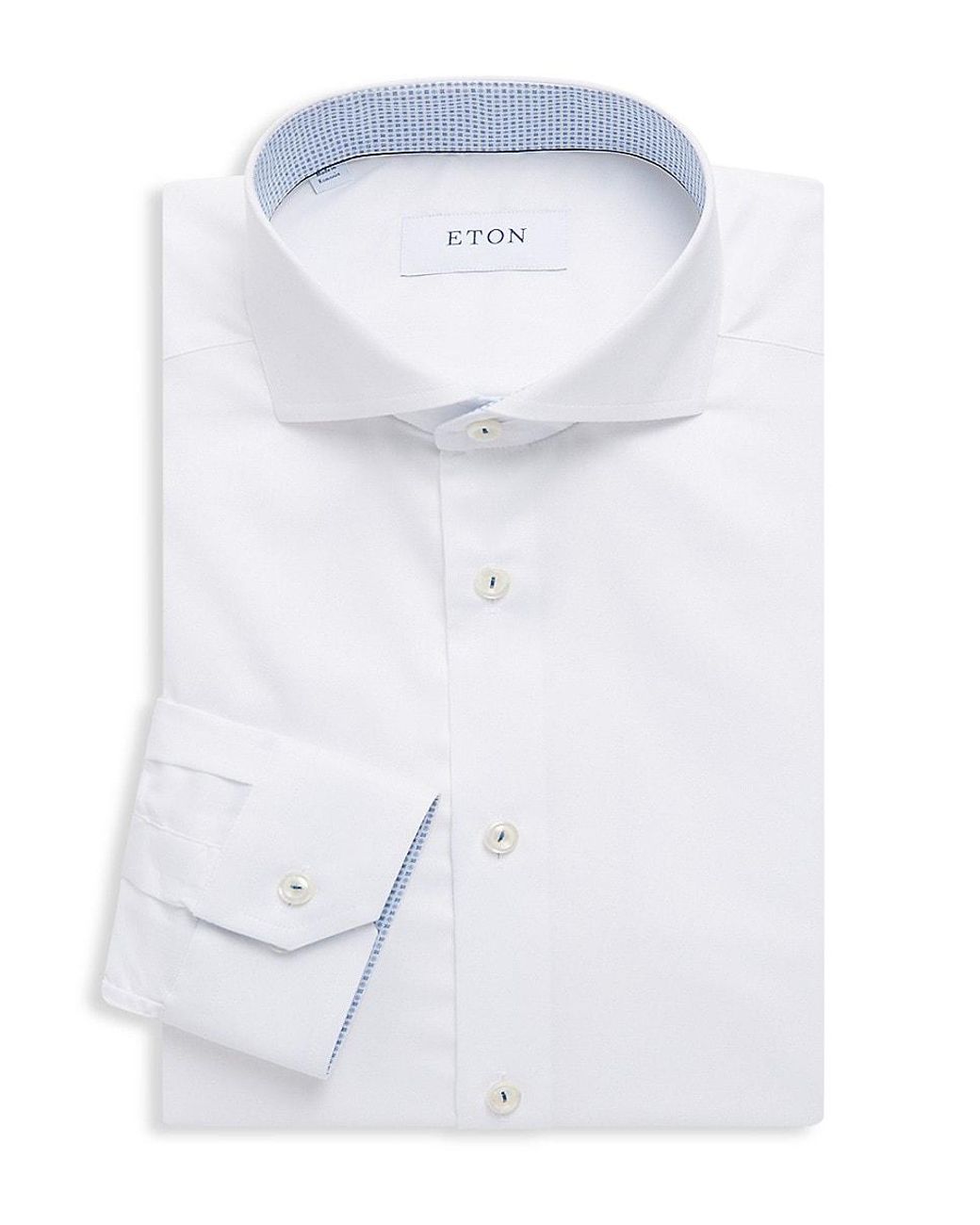 Eton Cotton Solid-hued Super Slim-fit 