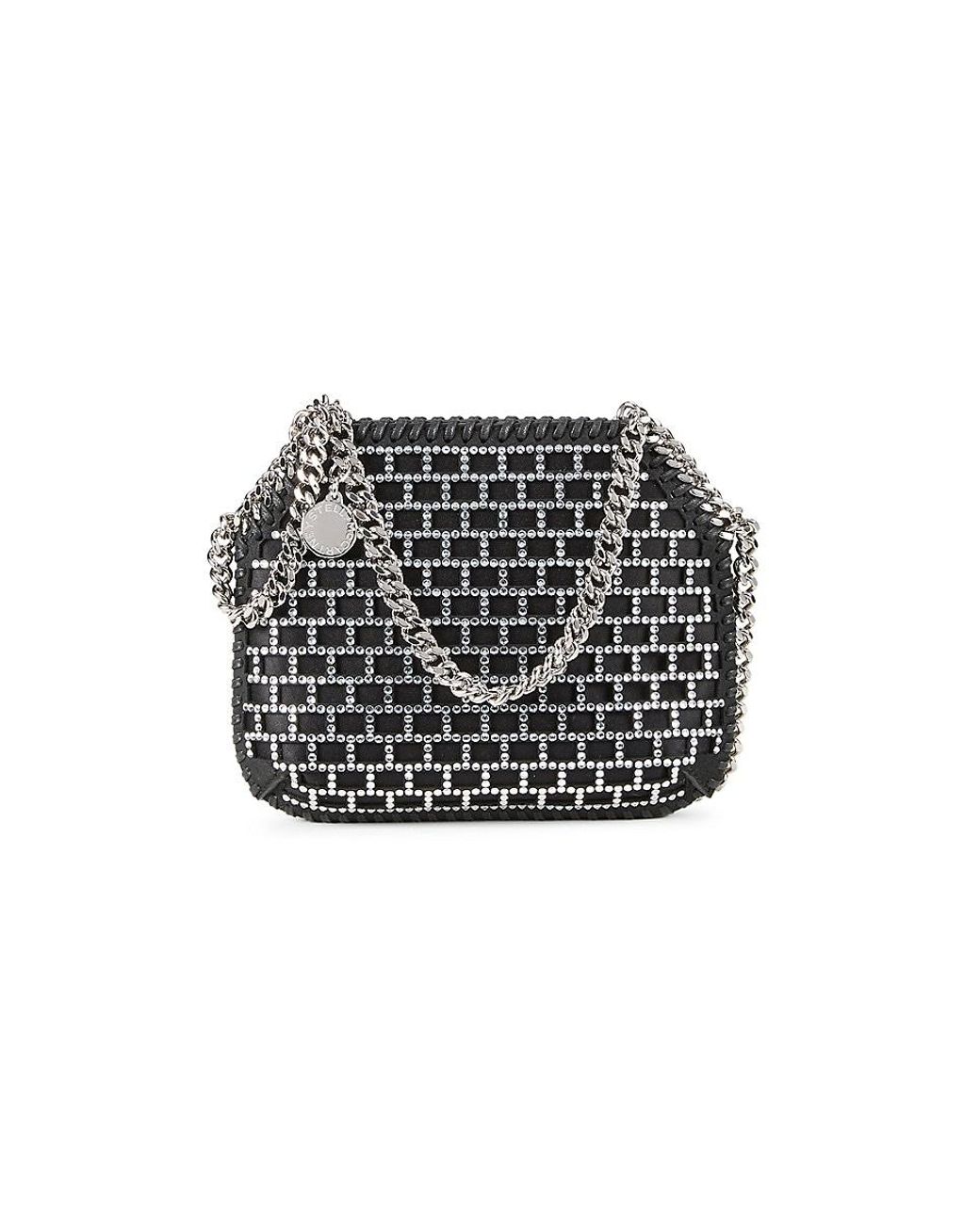 Stella McCartney Mini Embellished Chain Strap Shoulder Bag