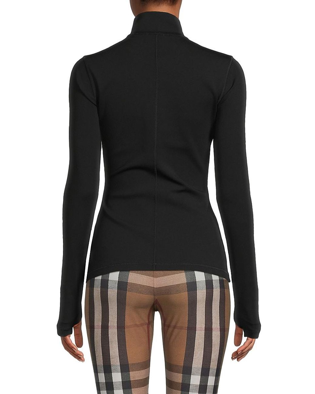 Burberry quarter cheap zip pullover