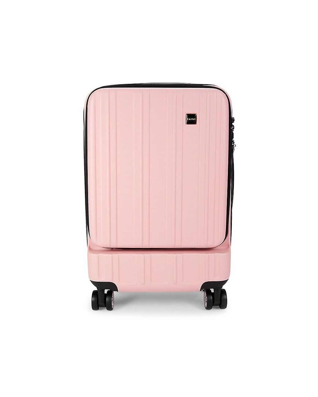 CALPAK Wander 20 Inch Carry On Hardshell Spinner Suitcase in Pink