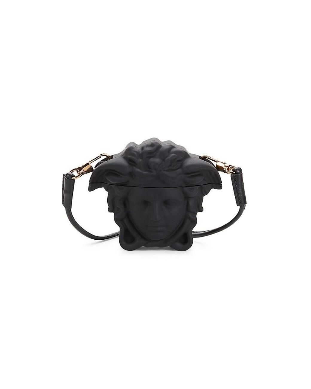 VERSACE ヴェルサーチ airpods pro メデューサ versace-Black-Medusa-Lanyard-