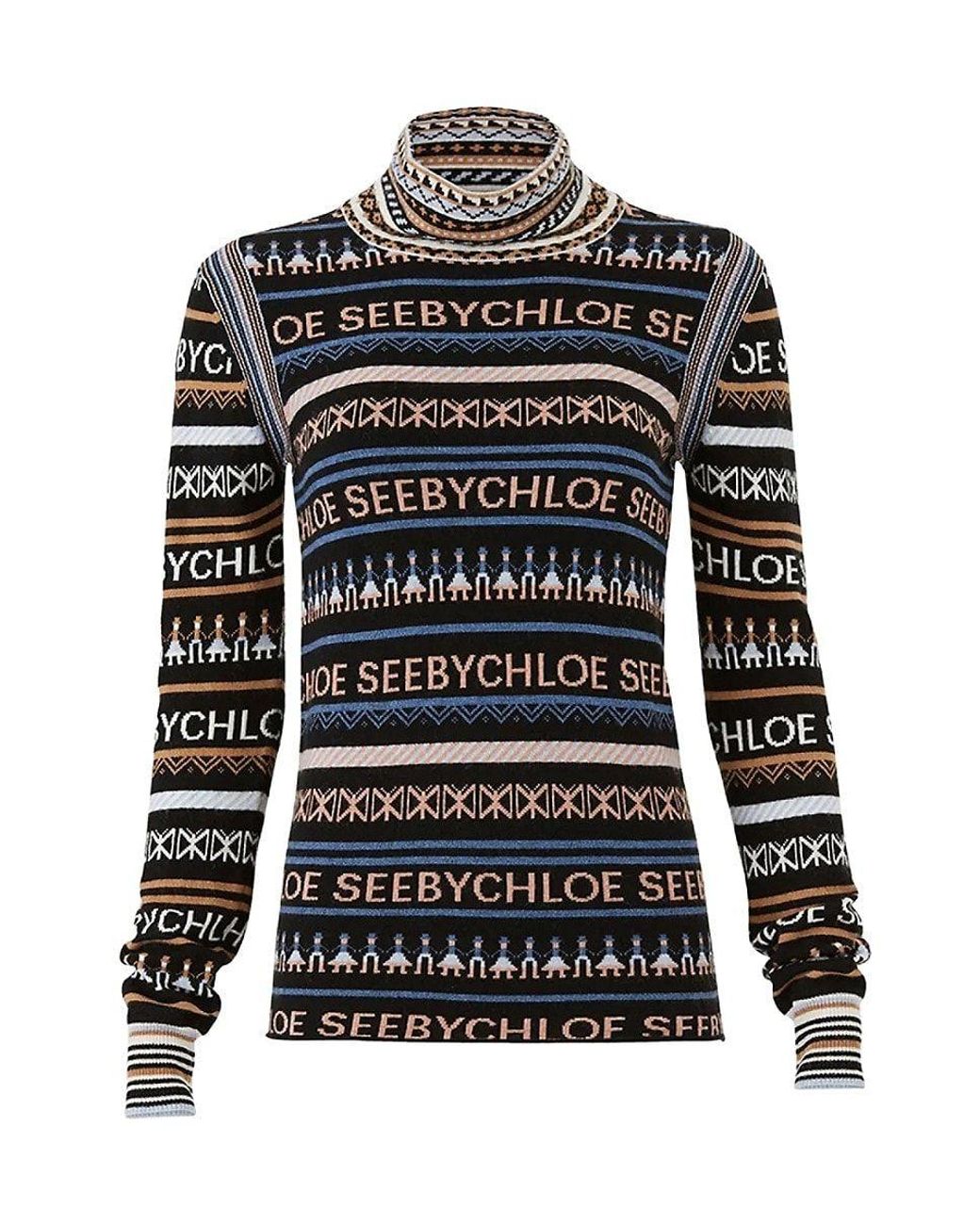 See by chloe turtleneck deals