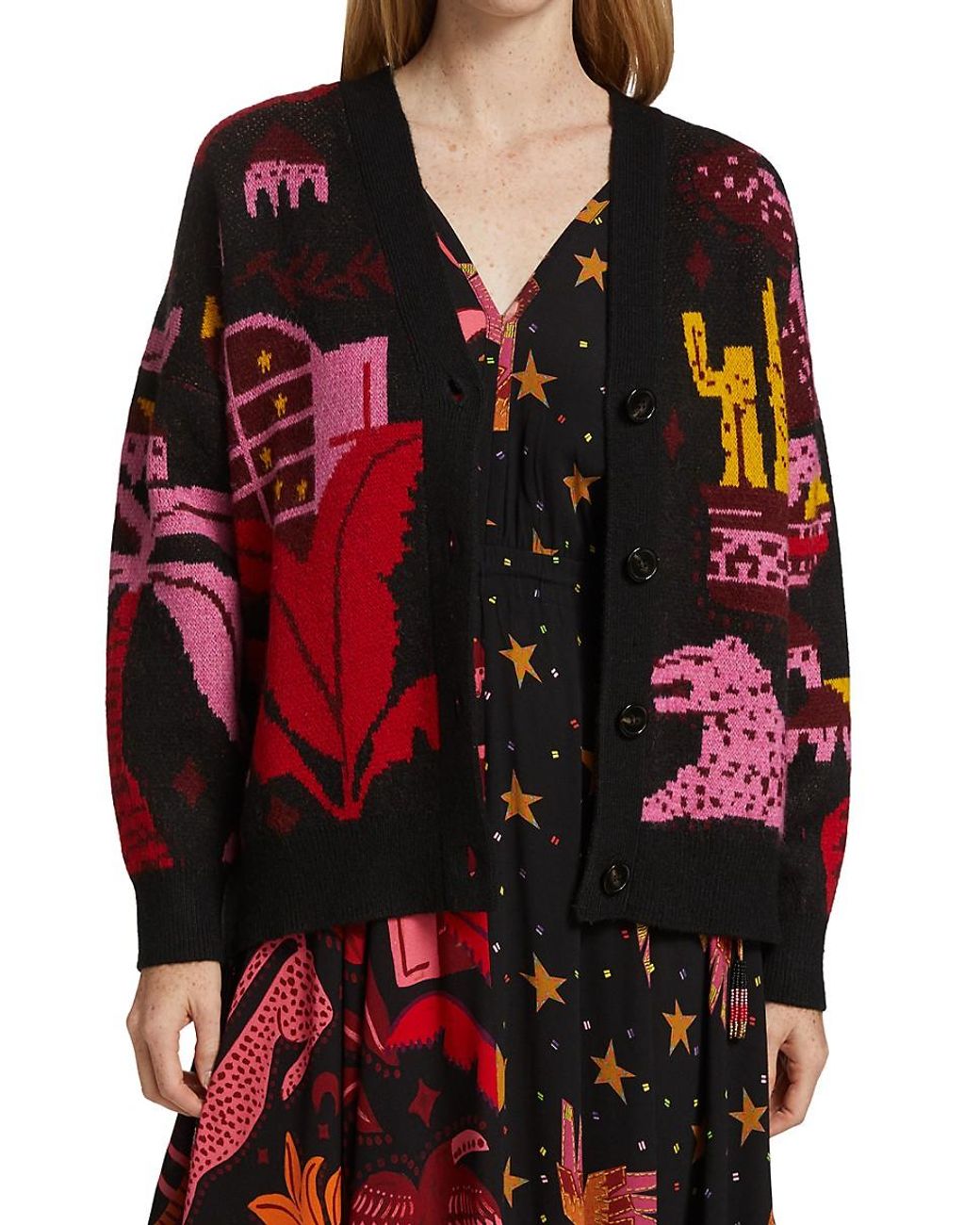 FARM Rio Tropical Magic Cardigan Lyst UK