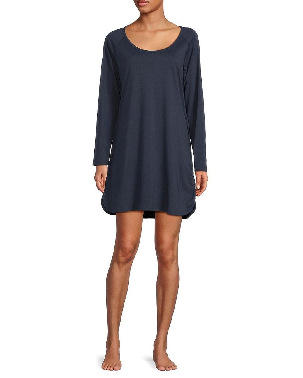 Cosabella Florida Night Shirt Dress in Blue Lyst UK