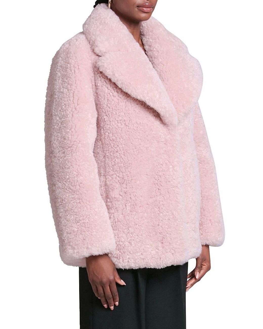 Avec Les Filles Hooded Faux Fur Coat Near Me Flash Sales