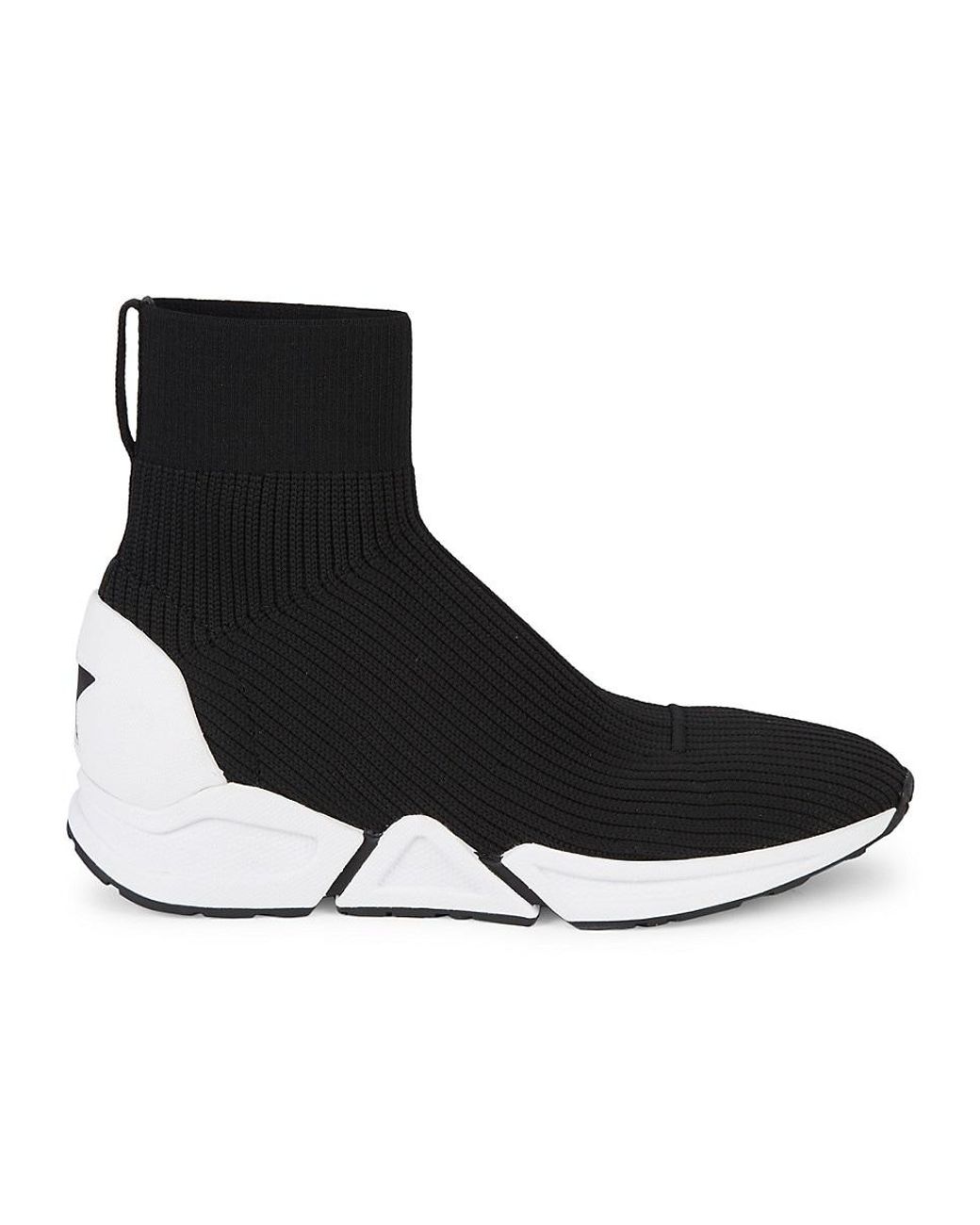 Ash Thonder Sock Sneakers in Black | Lyst