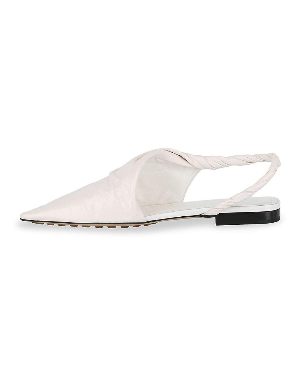【送料&関税込】Bottega Veneta Slingback Flat Bottega Veneta Leather Slingback Flat – Bluefly