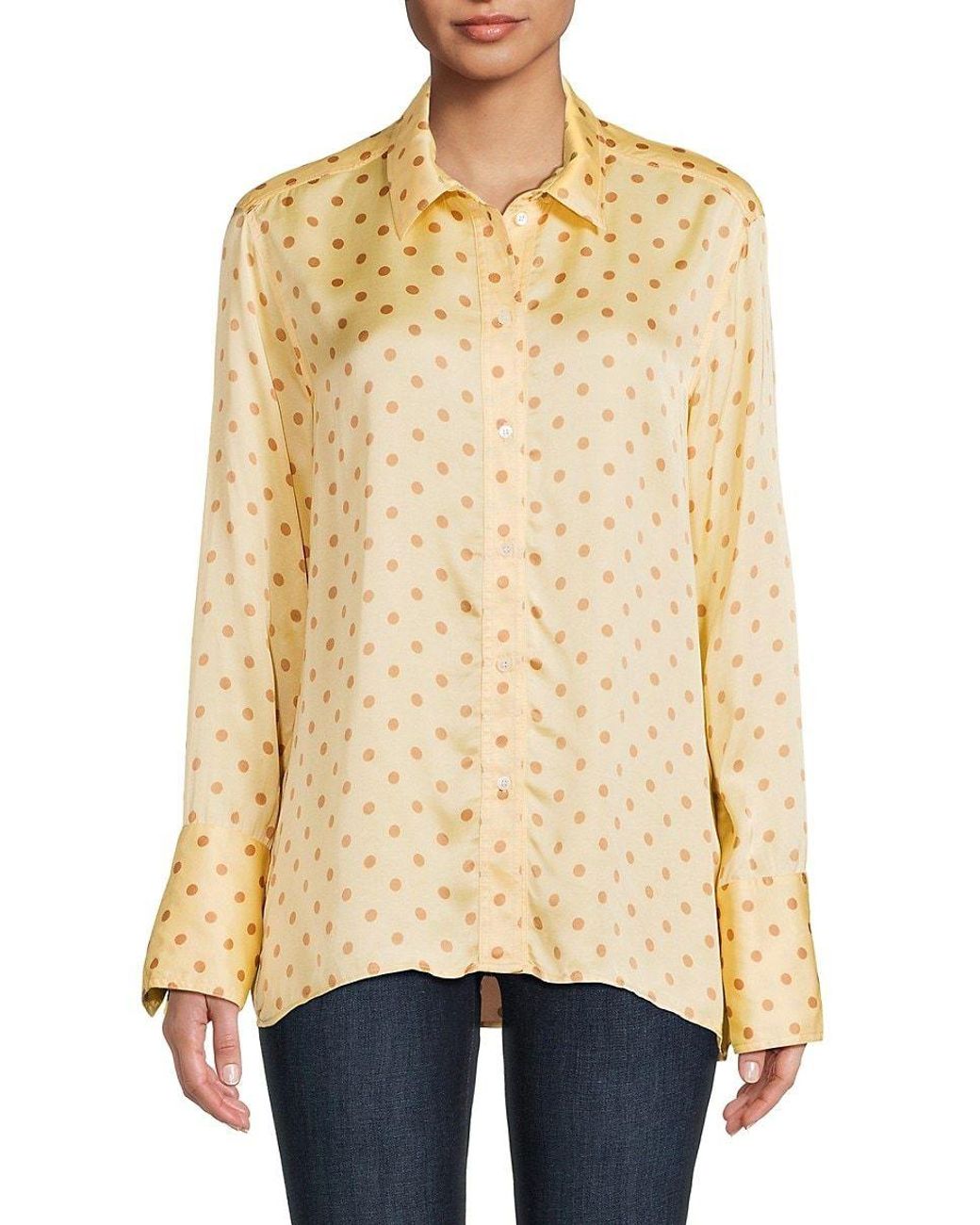 sandro white blouse