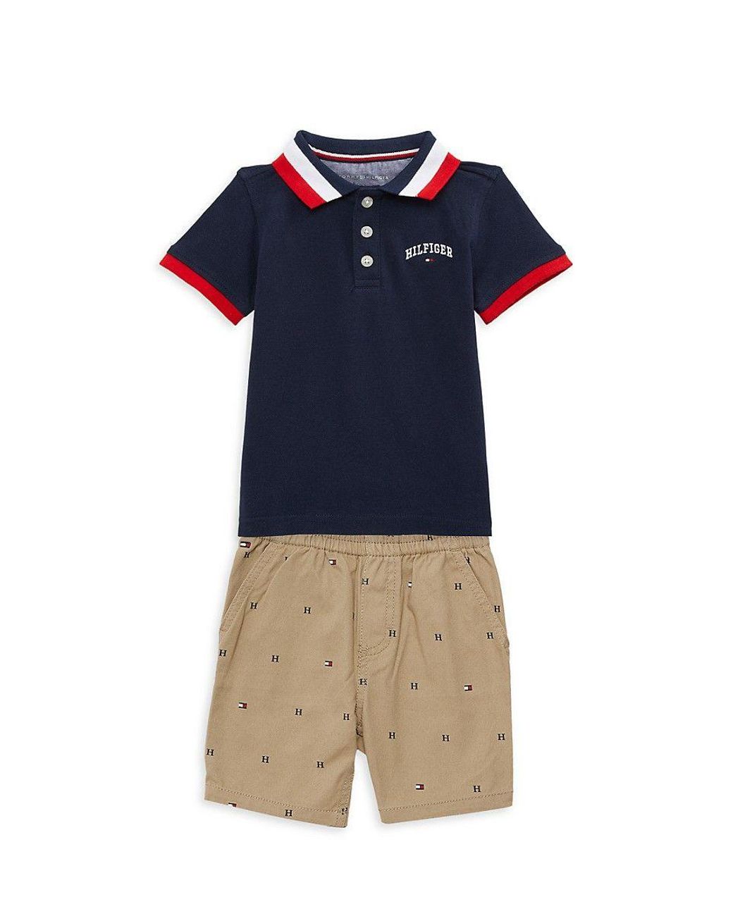 Tommy hilfiger 2 piece short clearance set