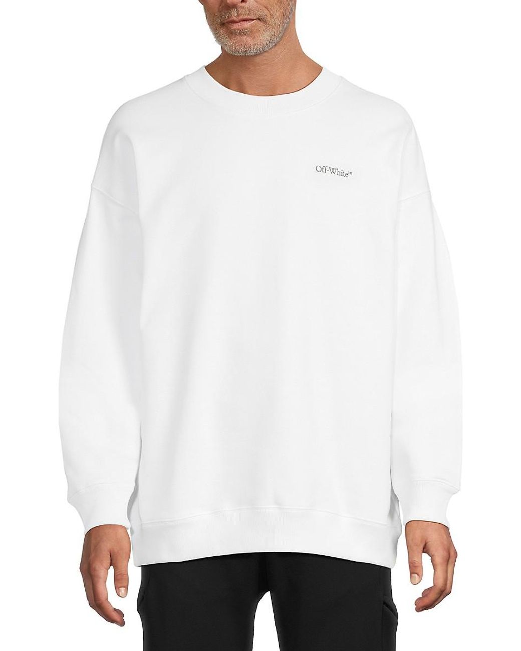 Off-White c/o Virgil Abloh Tattoo Arrow Skate Graphic Cotton