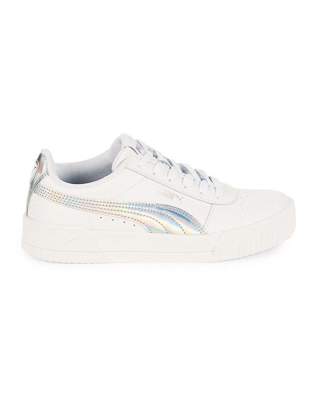 women's puma carina iridescent sneakers