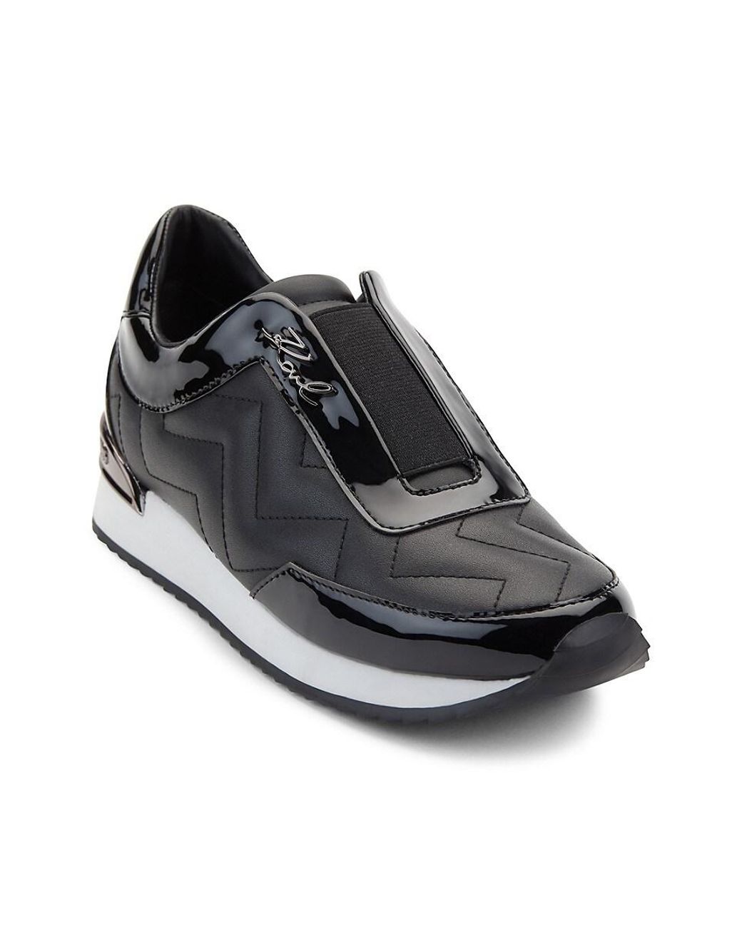 Karl Lagerfeld Melody Slipon Sneakers in Black Lyst
