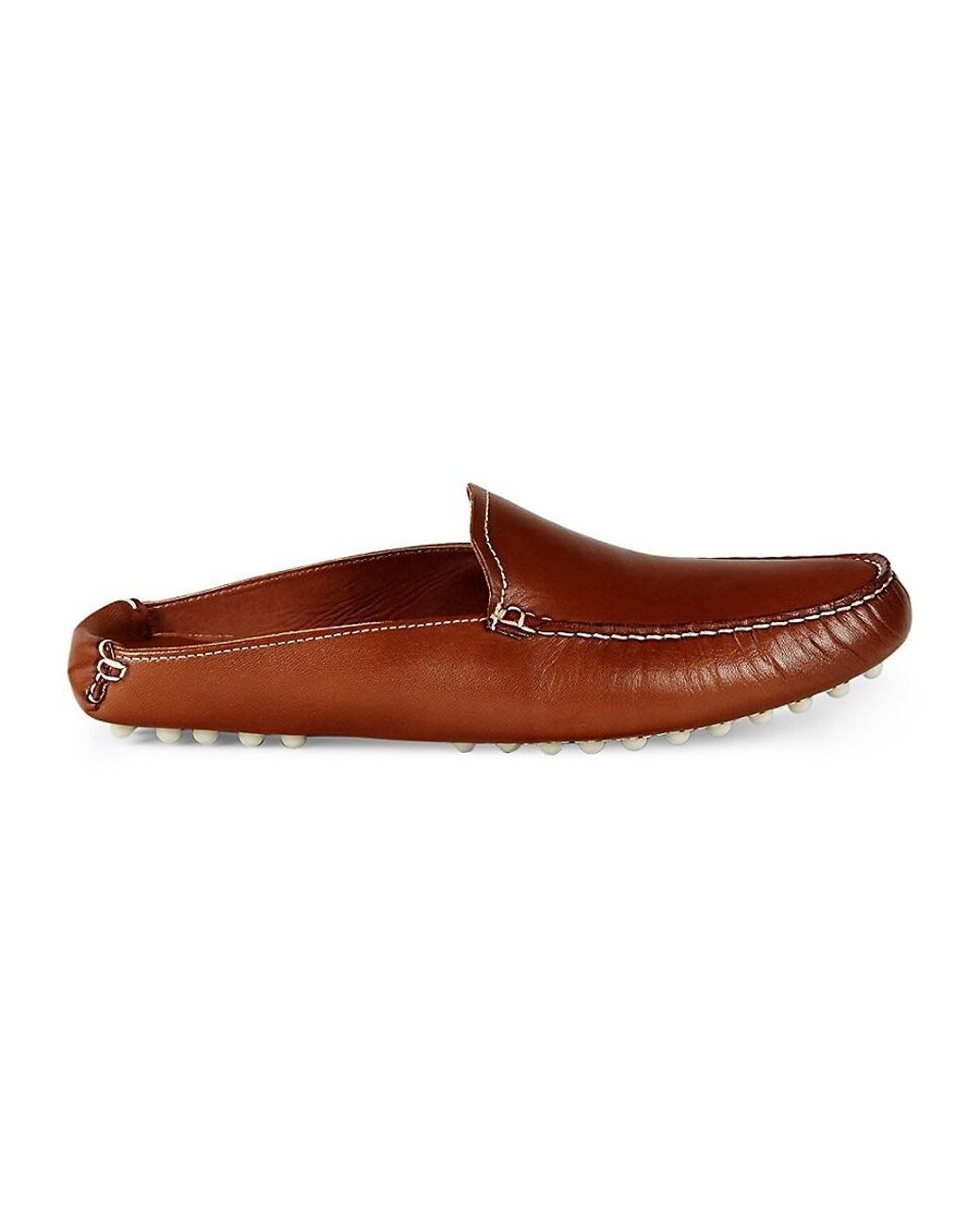 Massimo Matteo Leather Driving Loafers | Lyst