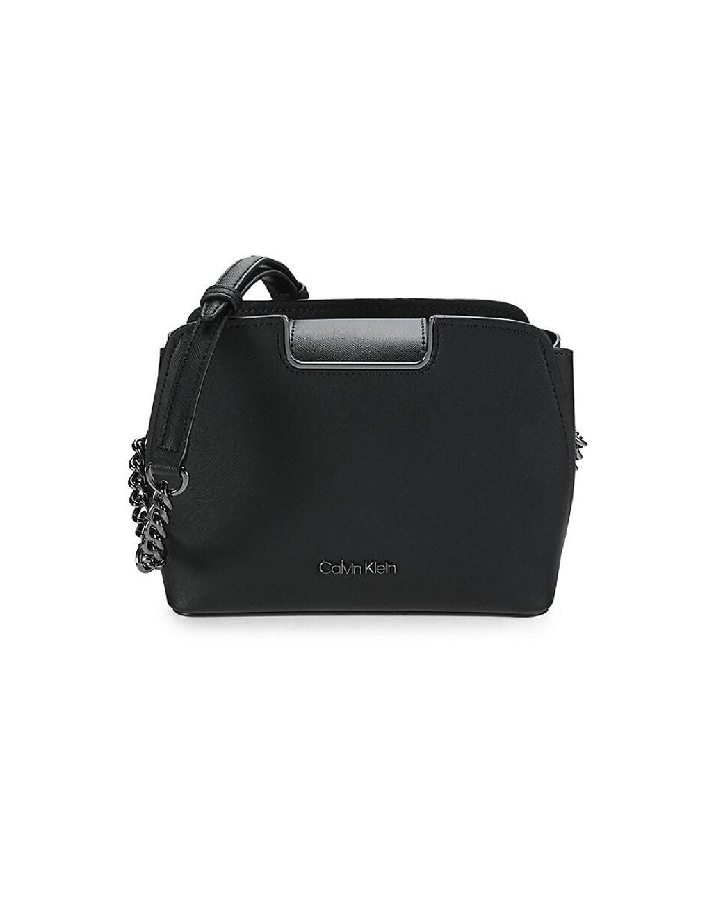 Calvin Klein Finley Crossbody Bag in Black Lyst