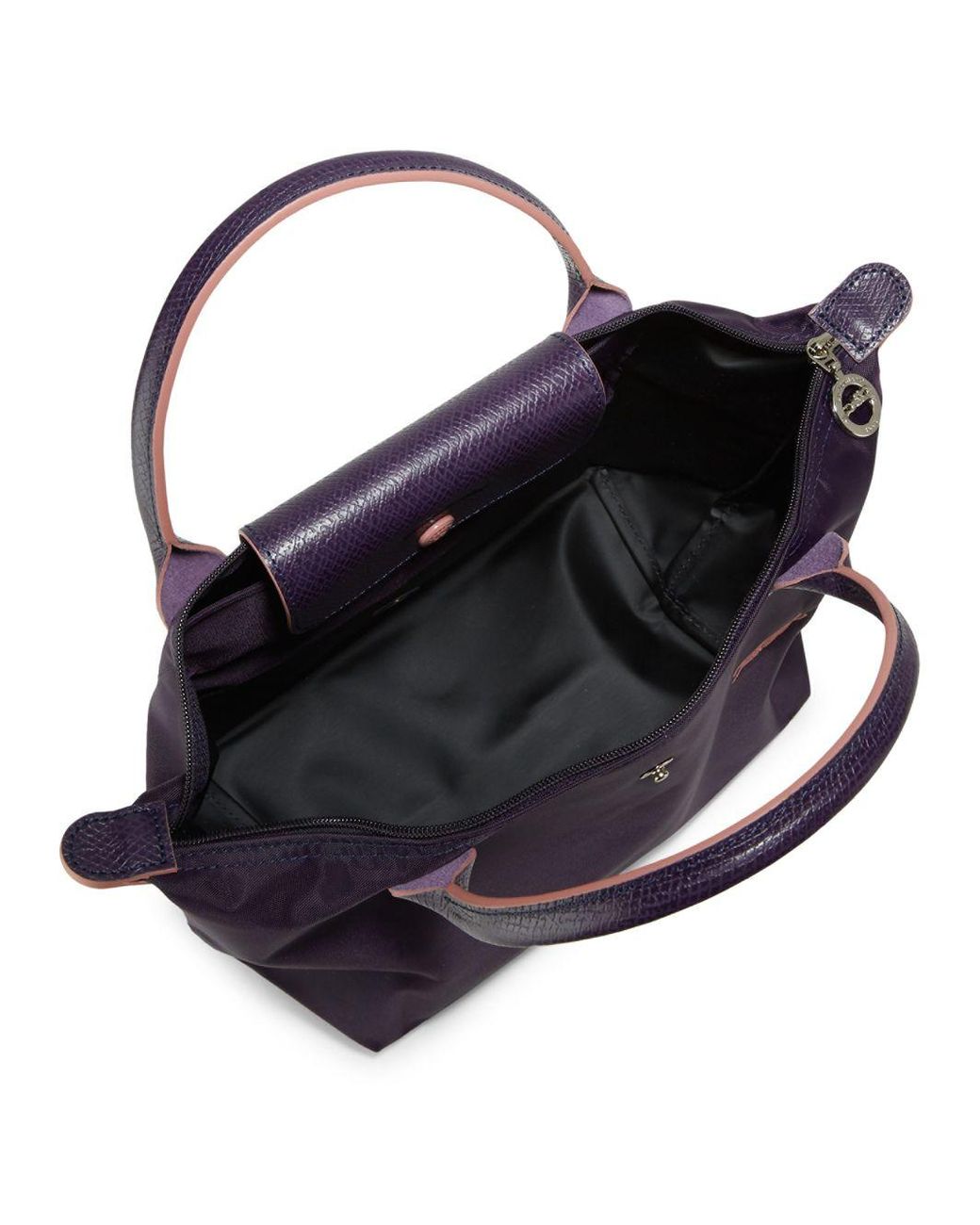 Longchamp Crossbody Bag XS Le Pliage Filet in Violet (Lilac)