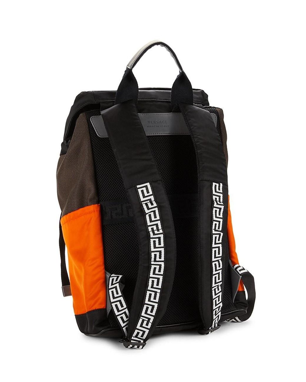 Versace Colorblock Backpack in Black for Men Lyst Canada