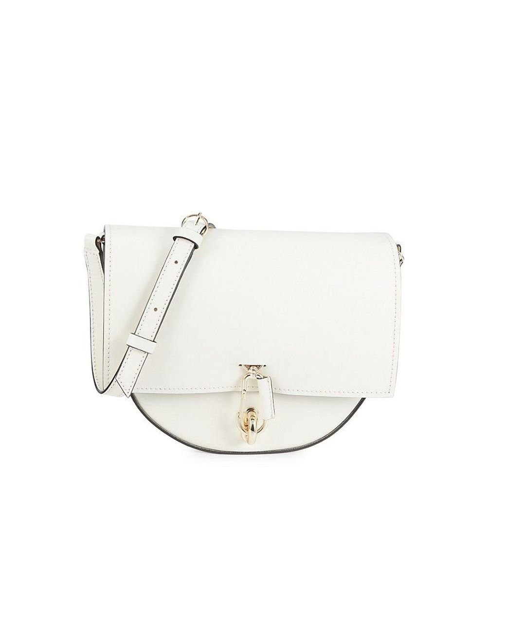 Zac Posen Belay Leather Saddle Crossbody Bag Lyst